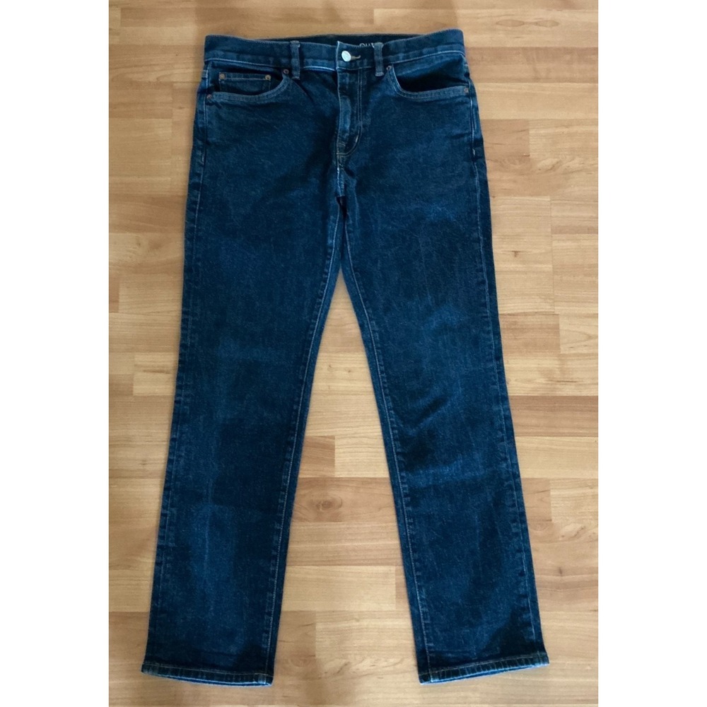 Outerknown S.E.A. Jeans Mens Size 31x29 Dark Wash Blue Denim Sustainable